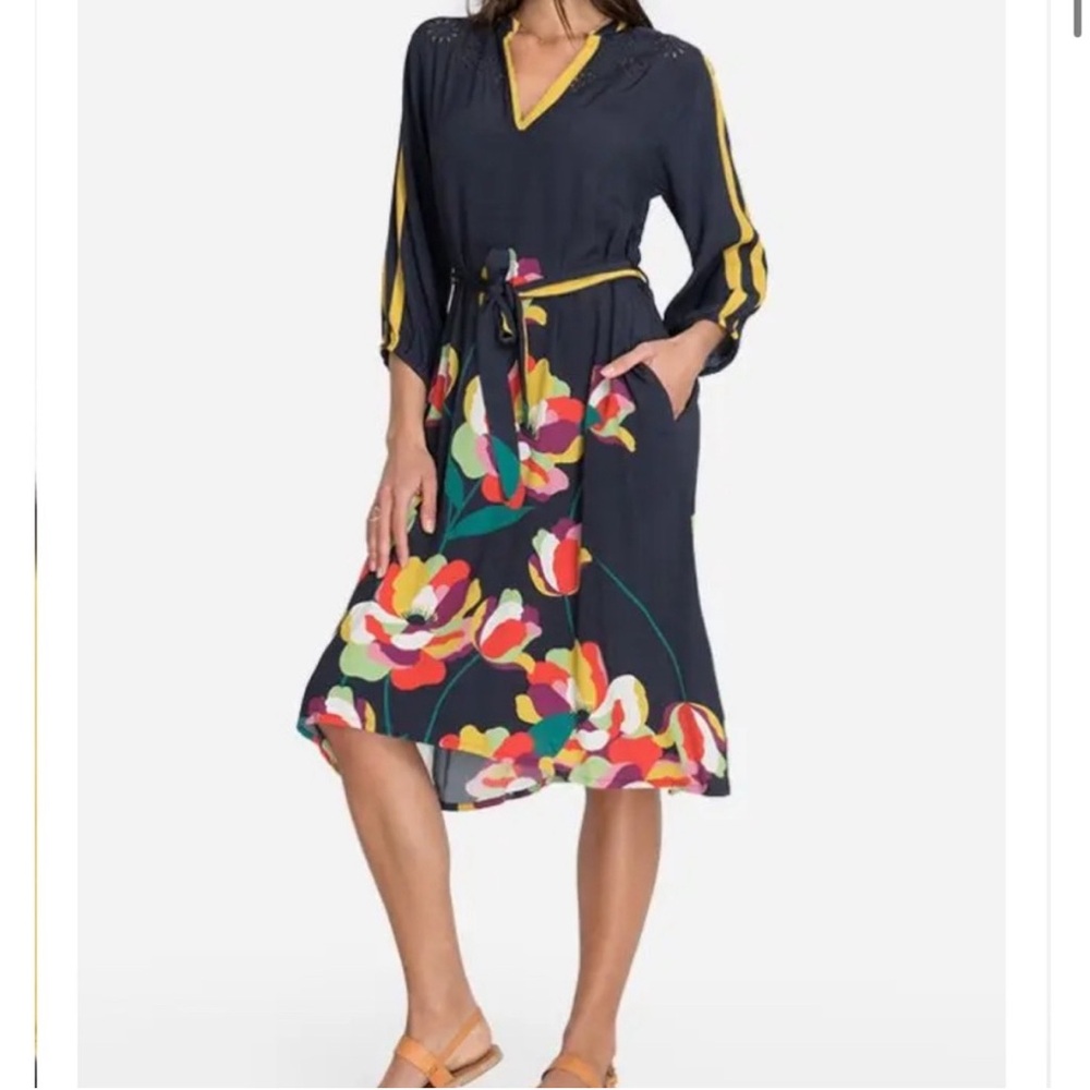 Johnny Was Melinda MIDI Dress size XS